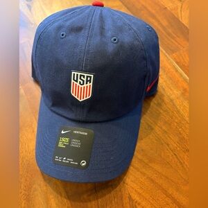 Nike Blue and Red USA Cap